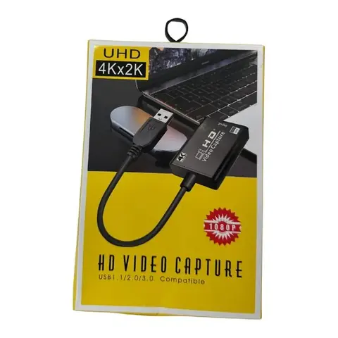 Capturadora HDMI a USB 4K