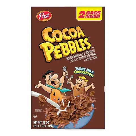 Cereal Cocoa Pebbles 2BAGS 40 OZ / 1.13 KG