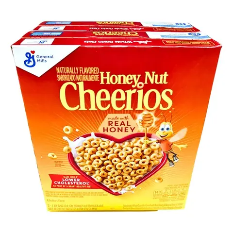 Honey NUT Cheerios Cereal (48 OZ 2 PK.)