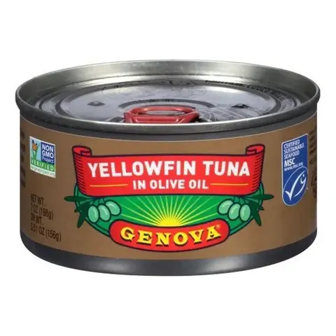Tonno Genova Yellowfin Atun EN Aceite 7 OZ