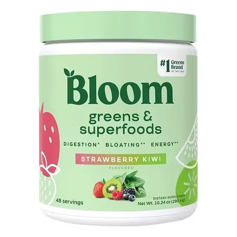 Bloom Nutrition Green & Superfoods Strawberry Kiwi 10.24 OZ