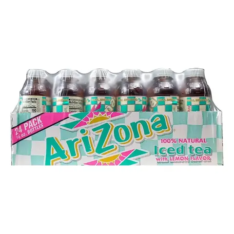 Arizona de Botella Lemon TEA Caja de 24 (Unidades 473ML)