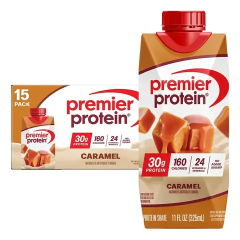 Premier Protein Batido de Caramelo 15 Unidades