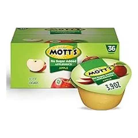 Motts Compotas de Manzana Organica (36 Unidades)
