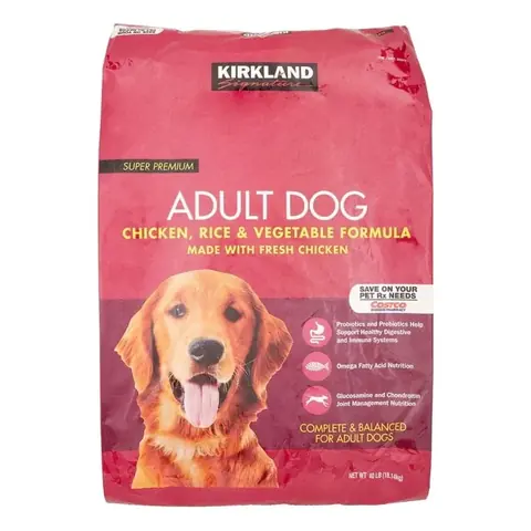 Kirkland Signature Adult DOG Chicken, Rice & Vegetable 40 LBS