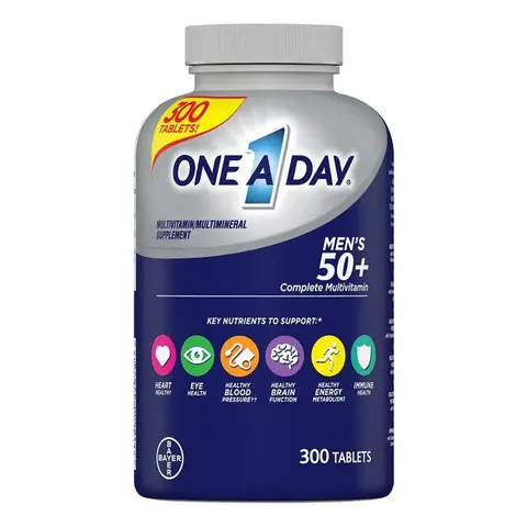 Vitamina ONE A DAY Mens 50+ 300TABLETAS