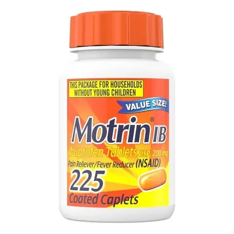 Motrin IB Ibuprofeno 200MG 225 Tabletas