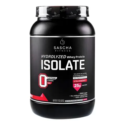 Sascha Fitness Isolate Protein Fresa