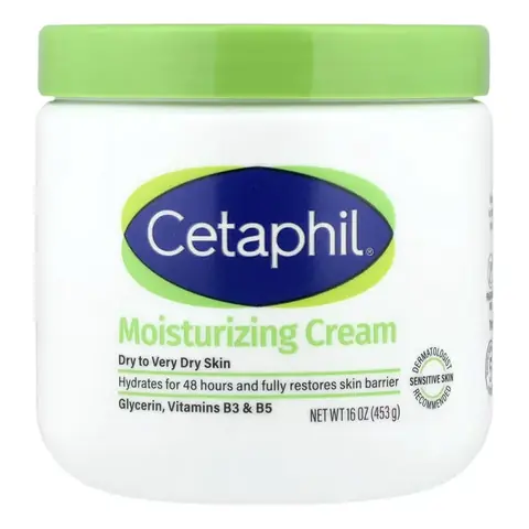 Cetaphil Moisturizing Cream Sensitive Skin 16 OZ / 453 G