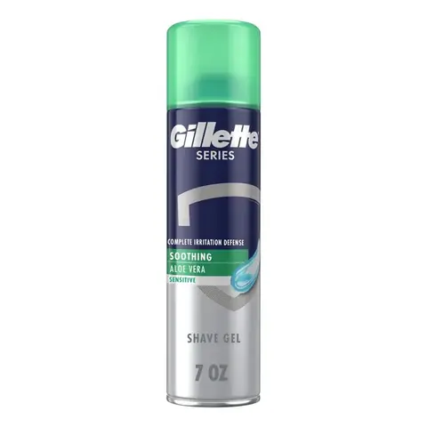 Espuma de Afeitar Gillette Series 3X Moisturizing Humectante 198 G