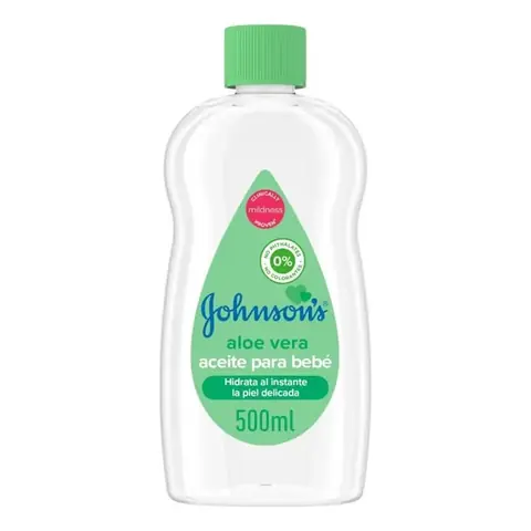 Aceite para Bebe Johnsons 500ML Aloe Vera