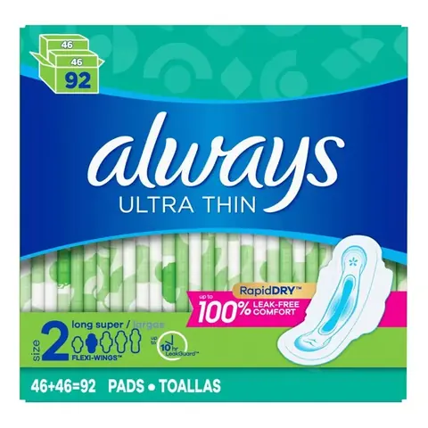 Always Ultra Thin Size 2 de 92 Unidades