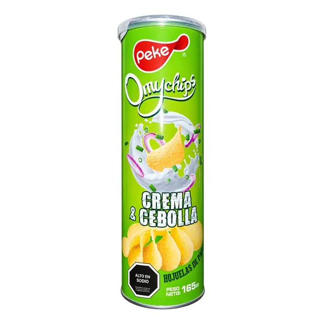 PAPAS PEKE SABOR SOUR CREAM&ONION DE 165G