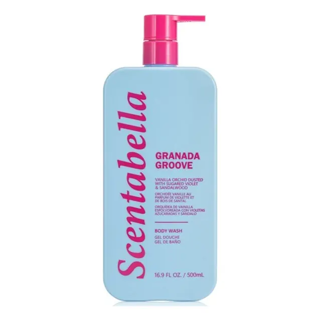 SCENTABELLA BODY WASH GRANADA GROOVE 16.9 OZ