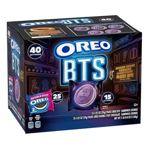 Oreo BTS + Oreo Double Stuf 29G, 40 (2CT)