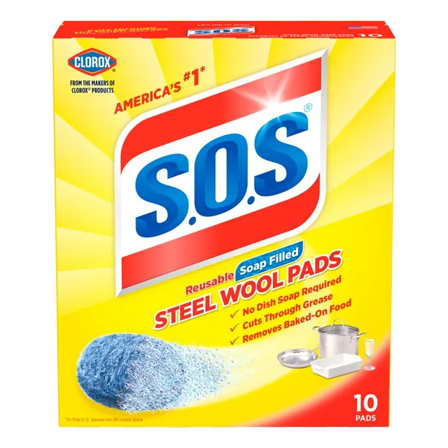CLOROX SOS PADS 10 UNIDADES
