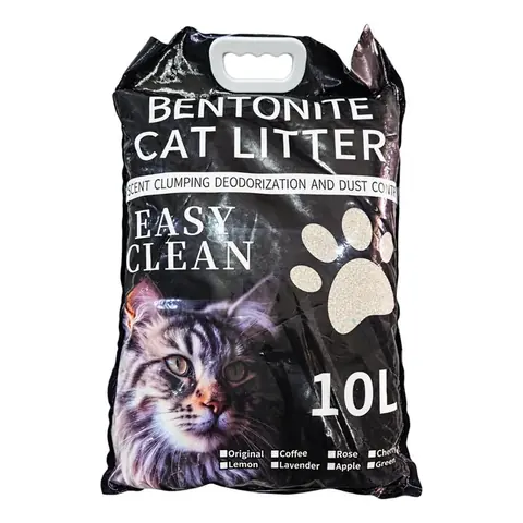 Bentonite Arena para Gatos Fragancia A Lavanda de 10 LBS