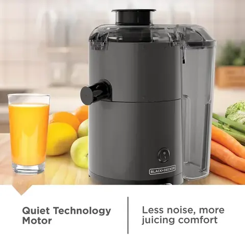 Black+decker Extractor Silencioso de 400 Watts Color Negro
