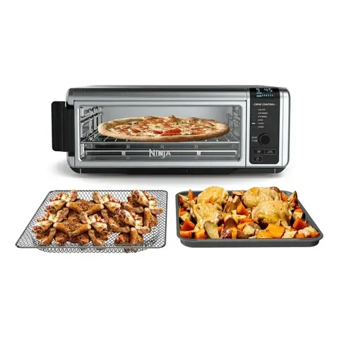 Ninja Foodi Horno de Freir con Aire Digital 6 EN 1 Tostadora Acero Inoxidable SP080