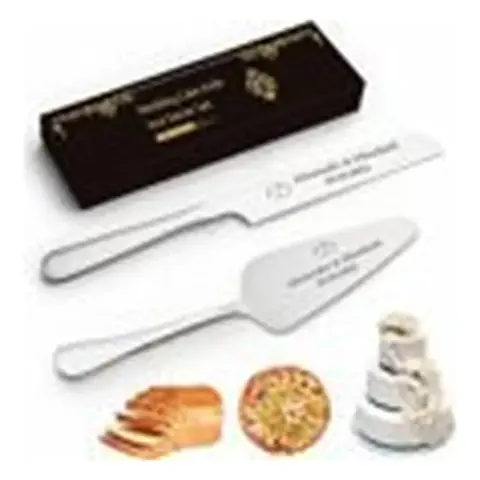 Juego de 2 Espatulas Backroding + 1 Cuchillo de Sierra para Tartas