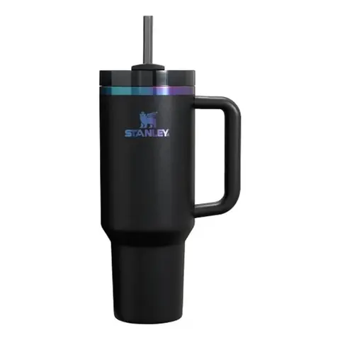 Vaso Termo Stanley Quencher H2,0 Tumbler 40 OZ 1,18L Negro Tornasol