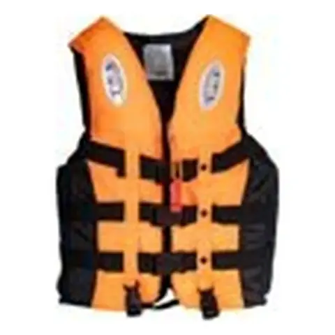 Chaleco Flotador Salvavidas Ajustable con Silbato para Adultos Colores Variados
