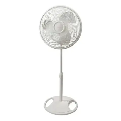Lasko Ventilador de Pedestal Oscilante 16" 3 Velocidades Color Blanco