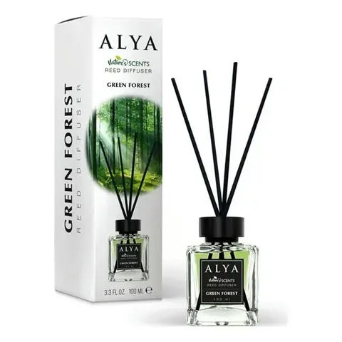 Alya Nature Difusor de Varilla 3.3 OZ Green Forest (99151)