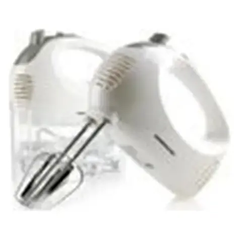 Batidora de Mano Ovente de 5 Velocidades 150W con Accesorios Y Estuche Color Blanco Modelo HM151W