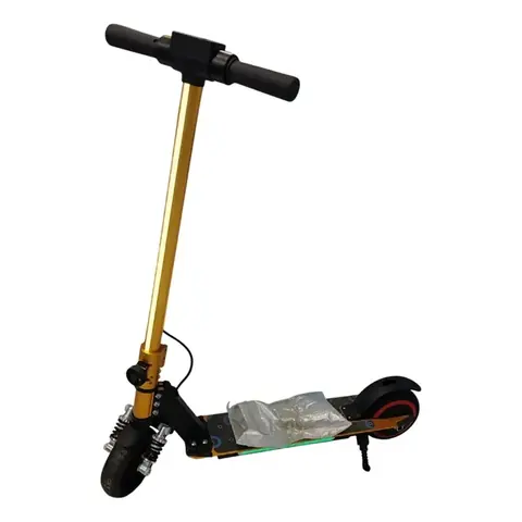 Monopatin Electrico para Niños de 6-12 Años con Pantalla Y Luces LED ZL-02 Gold