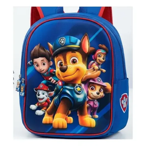 Bolso Escolar con Lonchera Motivo de PAW Patrol Modelo CAR-2