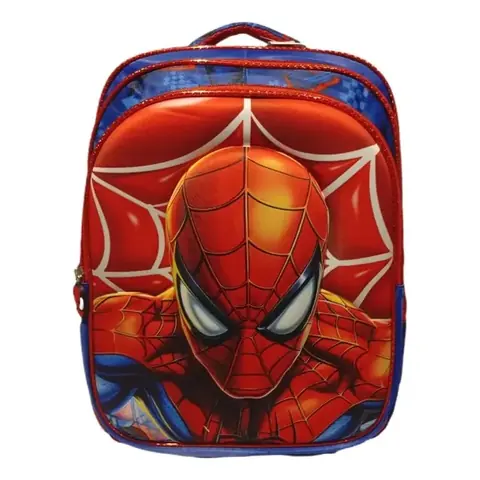 Bolso Escolar con Lonchera Motivo de Spiderman Modelo CAR-1
