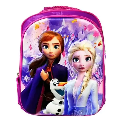 Bolso Escolar con Lonchera Motivo de Frozen Modelo CAR-8