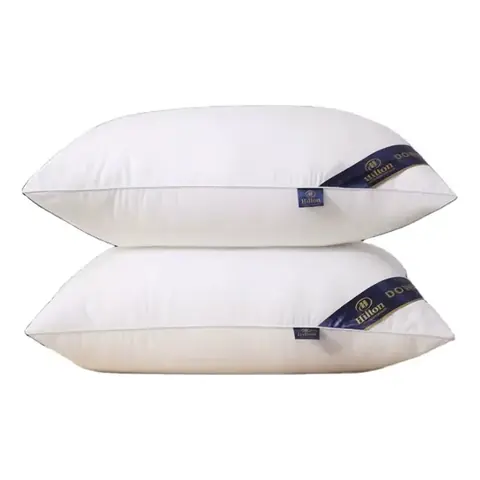 Almohada Hilton Quality Pillow Blanca Sencilla