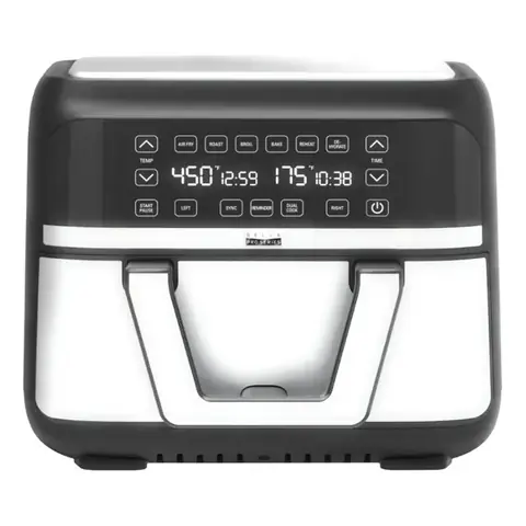 Bella PRO Series Freidora de Aire Digital Dual de 9QT Acero Inoxidable