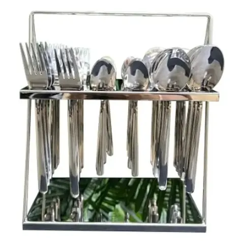 Juego de Cubiertos de Acero Inoxidable 36 Pcs COD A39236