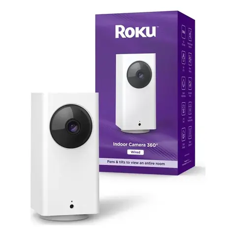 Roku Camara Alambrica SE para Interiores 360