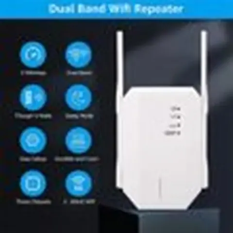 WIFI Extender AC1200 Dual Band Signal Booster 3 EN 1