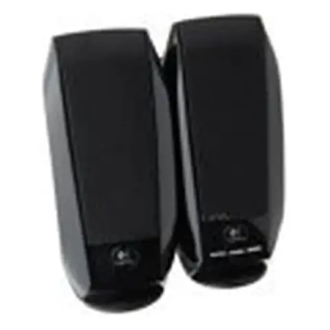 Logitech S-150 Parlantes Estereo 2.0 USB con Control de Volumen Y Mute. Negro