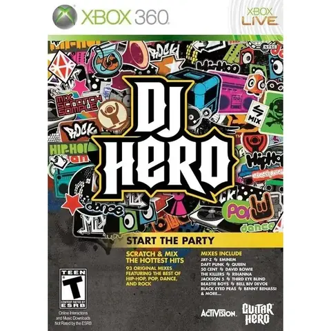 Juego de XBOX 360 DJ Hero