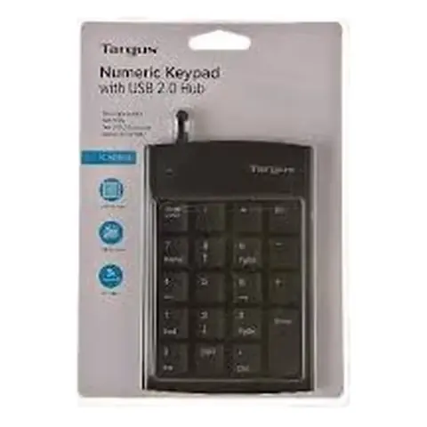 Targus Numeric Keypad With USB HUB PAUK10U