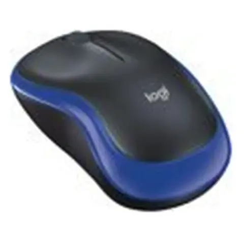 Logitech M185 Mouse Inalambrico Compacto, Nanoreceptor USB, Bateria 12 Meses. Azul