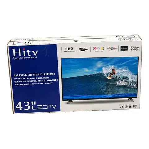 TV Hitv de 43 Pulgadas Full HD LED 48 Horas de Garantia NO Garantia Probado