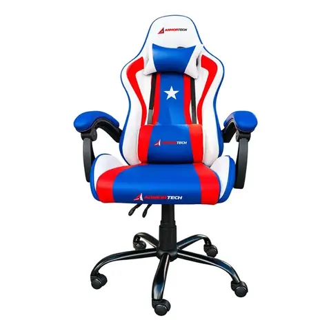 Silla Gaming Capitan America Blue+white+red 2025