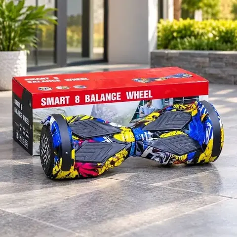 Patineta Electrica Hoverboard Scooter LUZ LED Bluetooth Dance