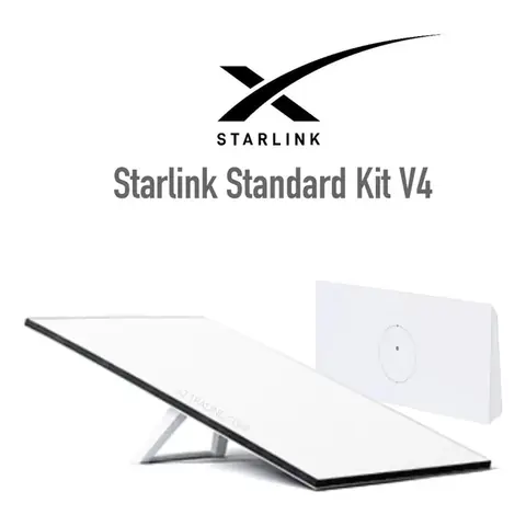 Starlink V4 Standard KIT AC Dual Band WIFI System White 02534002-501/B