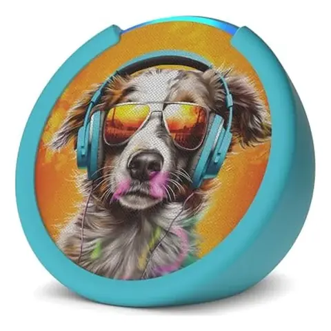 Amazon Echo POP Kids Smart Speaker With Alexa - Diseño Anthro PUP