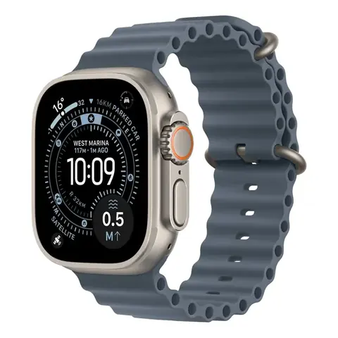 Apple Watch Ultra 3 49MM Natural TI AB Ocean Band MEWH4LW/A A3281