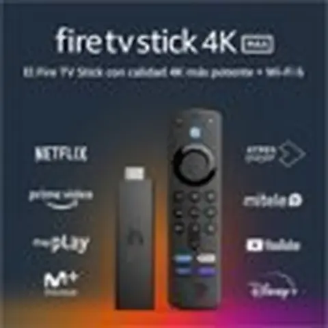 Fire TV Stick 4K MAX 16GB WIFI6 Android 15 de 4GB RAM Y 64GB ROM