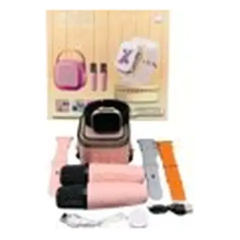 Smart Watch H83 Plus + Cornetas Y Microfonos + 4 Straps (Colores Variados)
